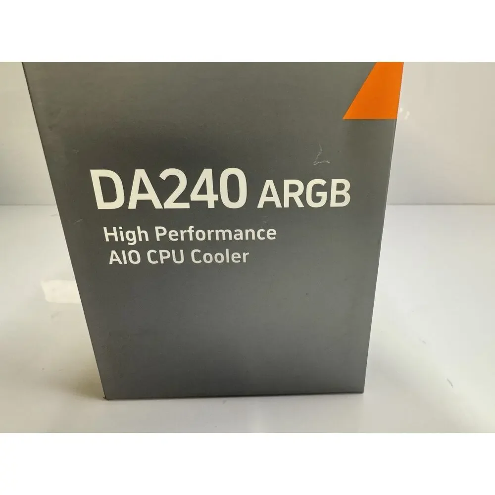 PC Cooler Liquid 240 ARGB CPU AIO Liquid Cooler Black